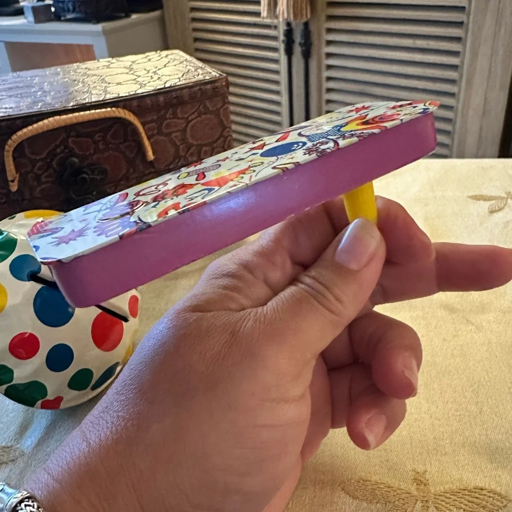 Vintage Polka Dot and Circus Themed Noise Makers. New Year’s Eve / Birthdays.